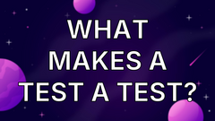 What Makes a Test a Test? image