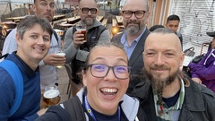 A quality crew of long time friends.

It was good to see you, Beren, Martin, Keith, Andrew, Jokin. image