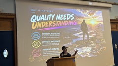 Quality needs understanding image