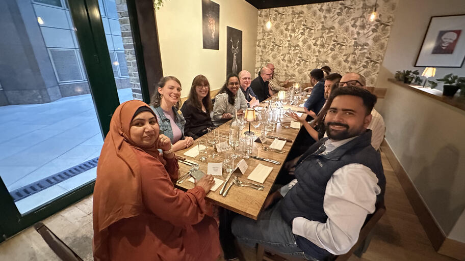 What a welcoming group in the Leaders Dinner (London Edition) image