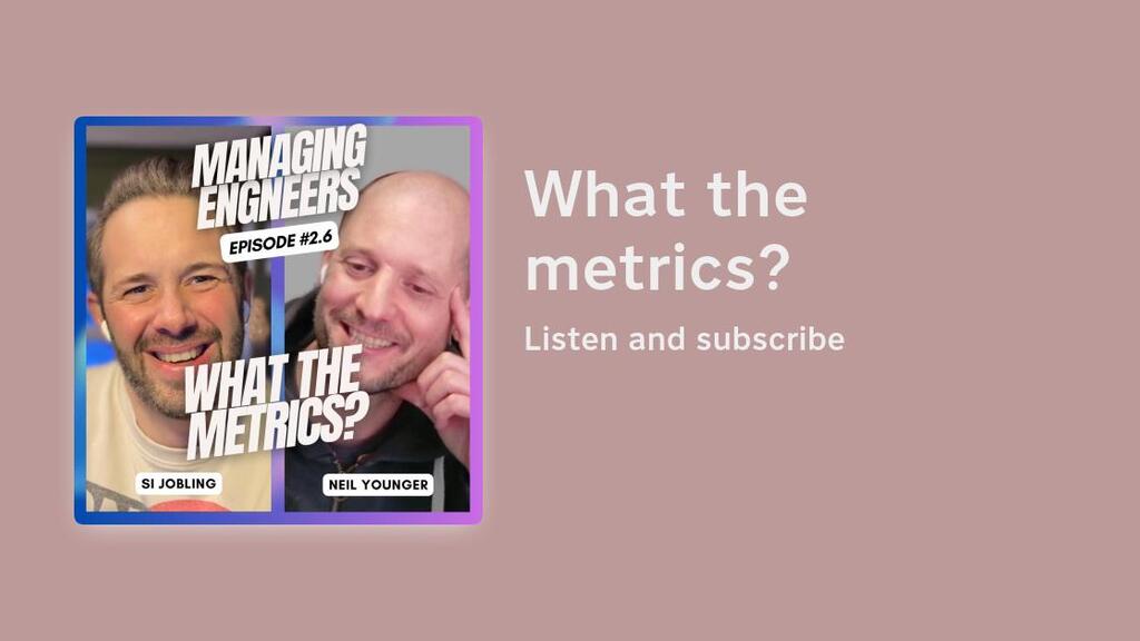 What the metrics? image