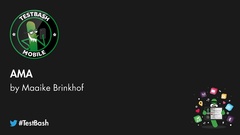 Mobile tester and fantastic person Maaike Brinkhof answers the attendees mobile testing questions image