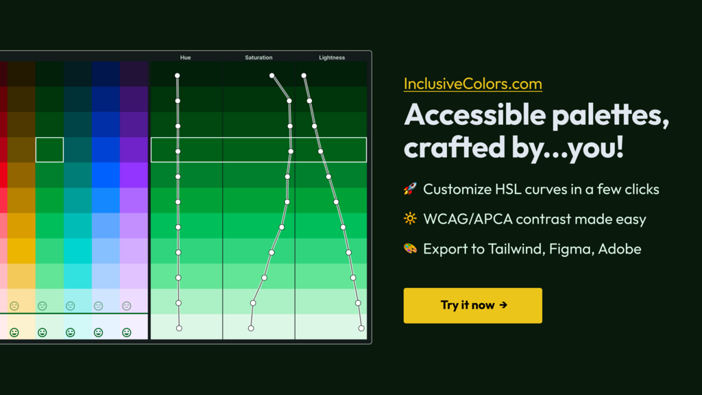 InclusiveColors accessible palette creator image
