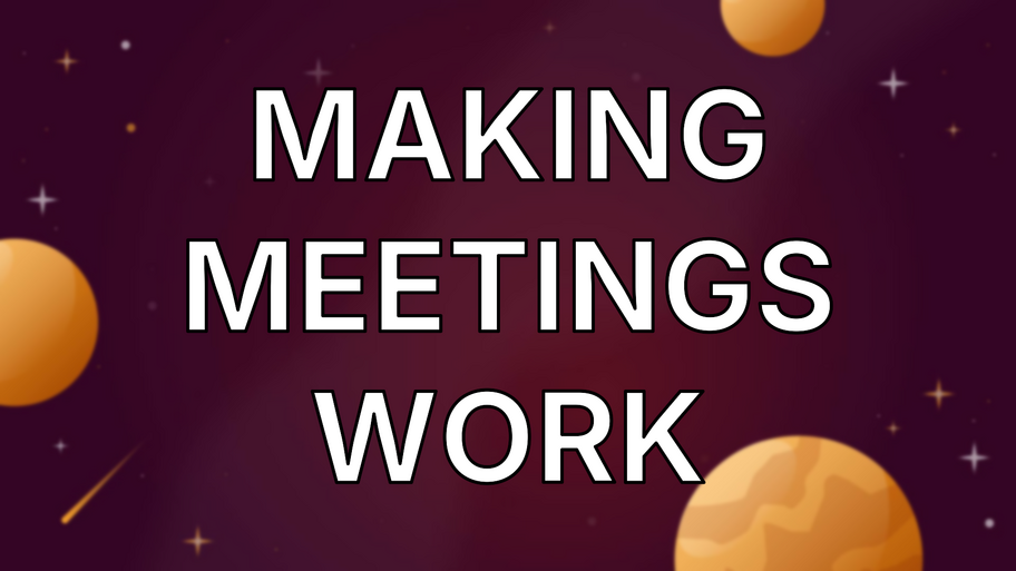 Making meetings work image