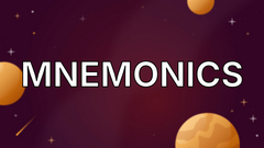 Mnemonics image