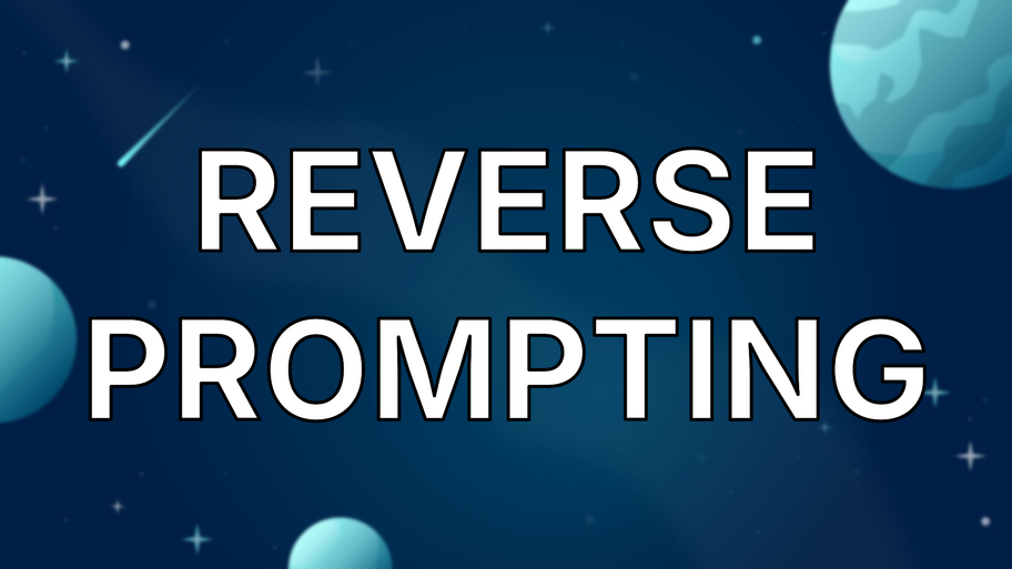 Reverse prompting image