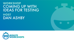 How, as a tester, do you come up with different ideas and questions to probe and explore ideas and products? In this workshop we'll explore the testers mindset and how to come up with test ideas image