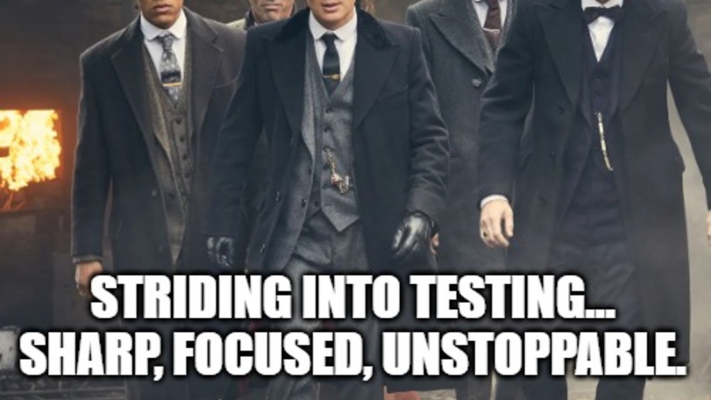 Sharp. Focused. Unstoppable.