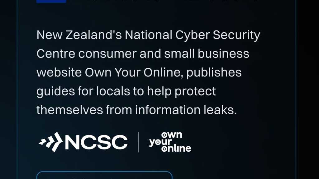Get Pwned, Get Local Advice From a Trusted Gov Source image