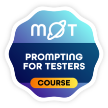 Prompting for testers