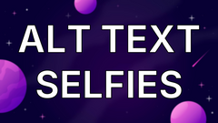 Alt Text Selfies image