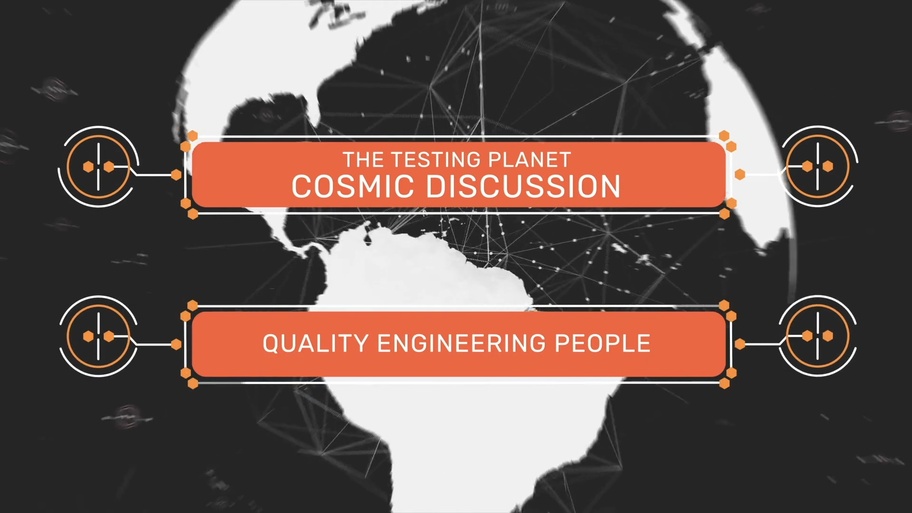Cosmic discussion: quality engineering people image