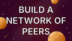 Build a network of peers image