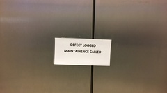 Defect logged but have you called maintainence?  image