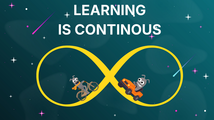 In tech, we work in small iterations, why not approach learning the same? image