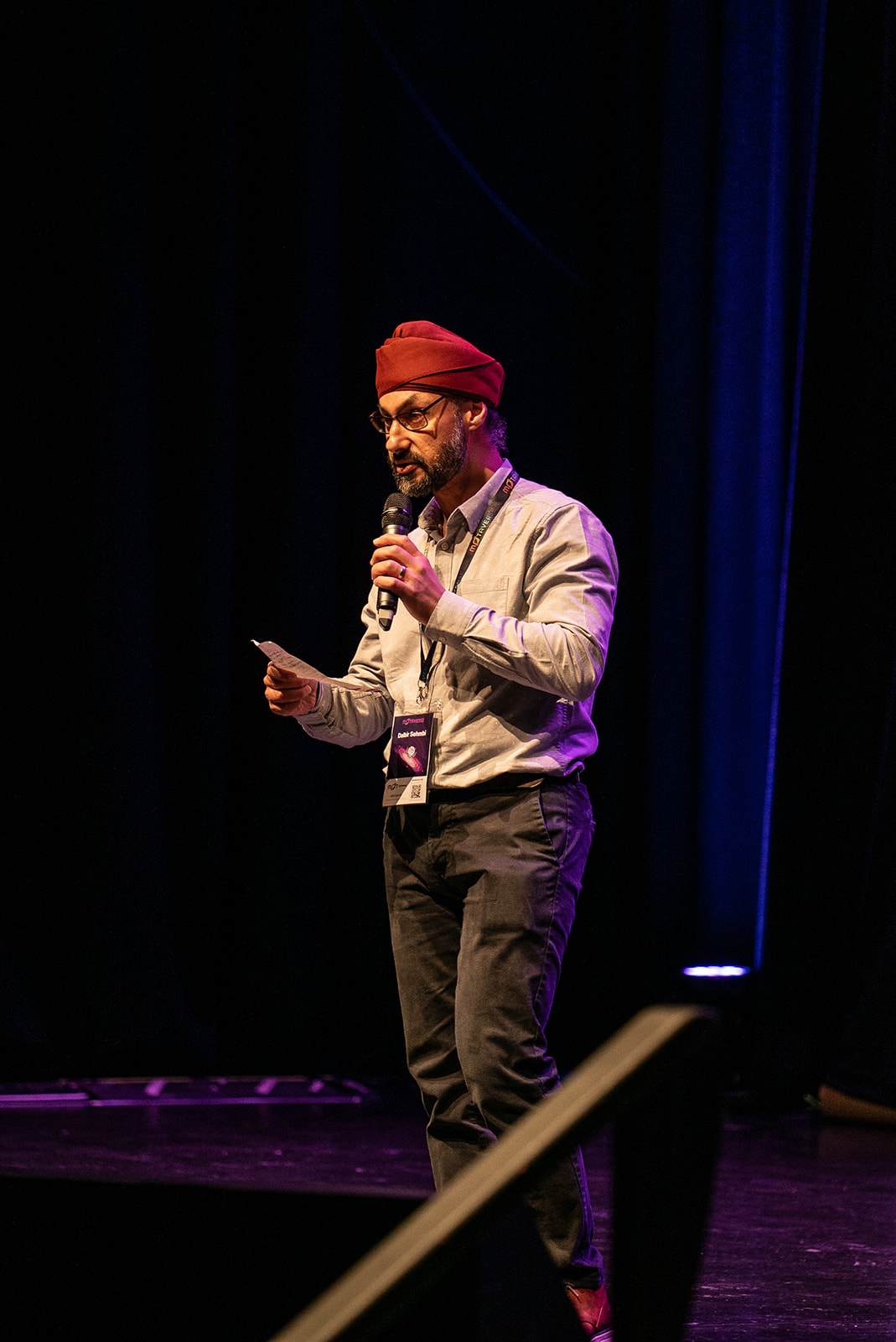 Dalbir Sehmbi on the 99 second MoTaCon stage