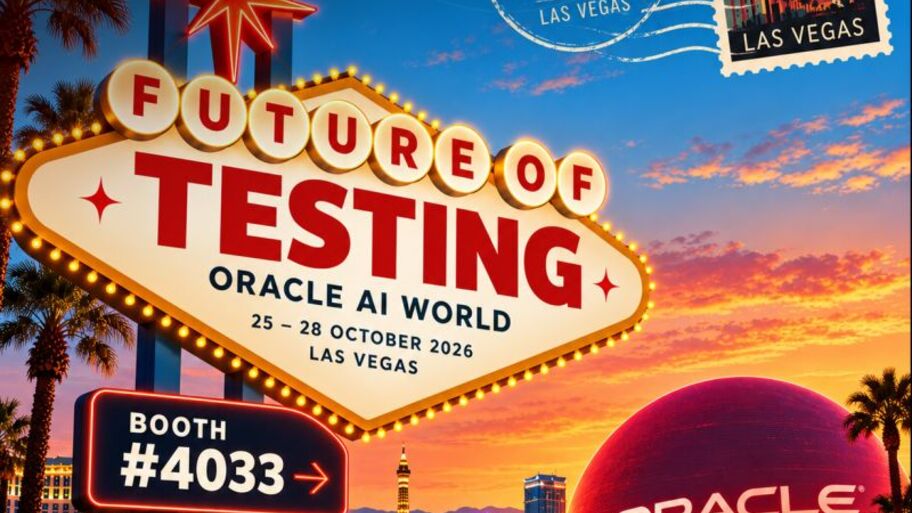 Bring Your Hardest Oracle Testing Problem to ACCELQ, Booth #4033 image