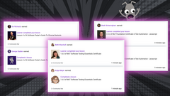 Learners and Teachers now earn stars image