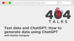 Test data and ChatGPT - How to generate data using ChatGPT image