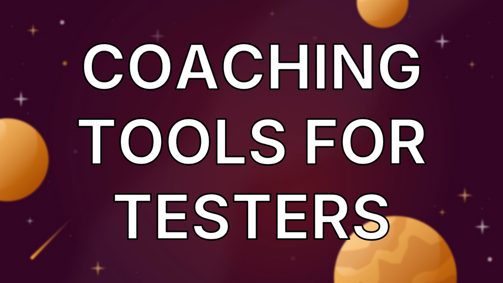 Coaching tools for testers image