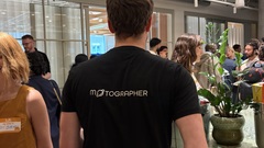 MoTographer in action at MoT London image