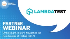 Demystify the transformative role of AI in testing and witness how LambdaTest is sculpting the future of this evolution image