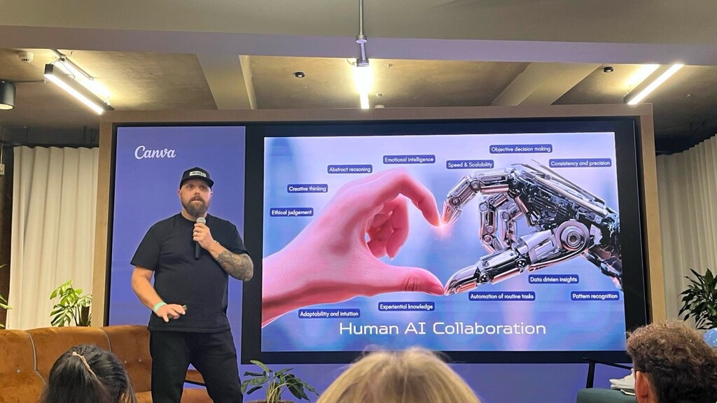 That time I got the chance to be a speaker at one the legendary MoT London Meetups. image