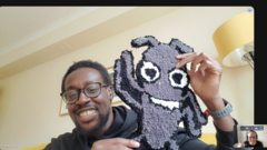 I caught up with Eamon for a chat today.

And of course, Bug Rug was shown off!

I can't get over how cool it looks! I definitely want one! image