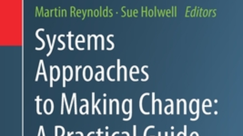 Systems Approaches to Making Change: A Practical Guide | Martin Reynold ,  Sue Holwell image