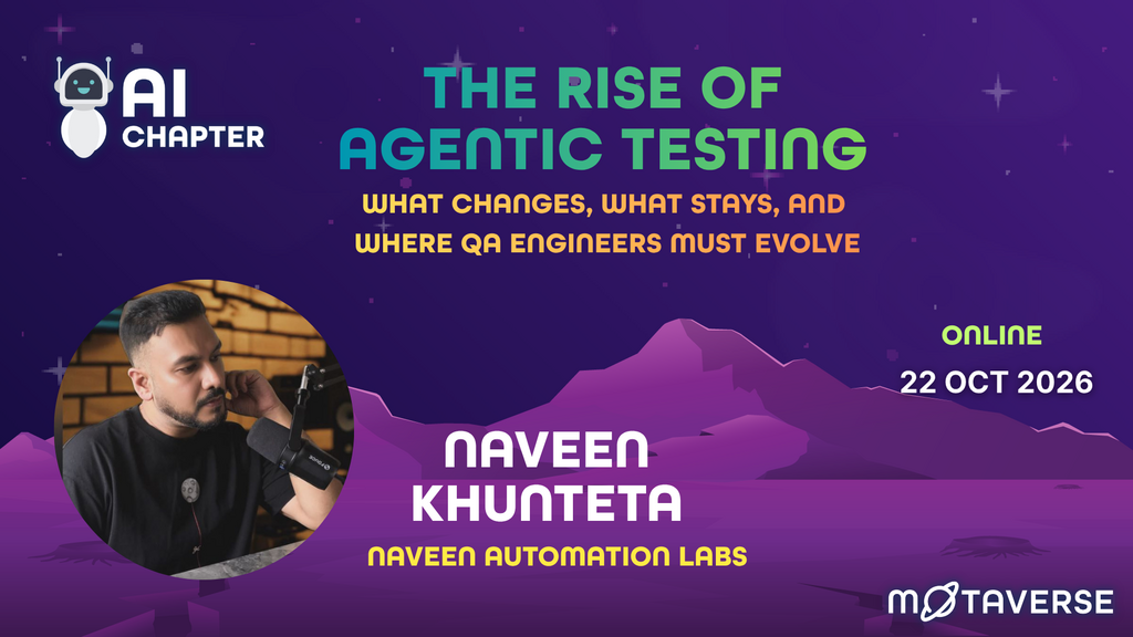The Rise of Agentic Testing banner image