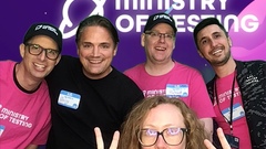 Fun in the photo booth.   image