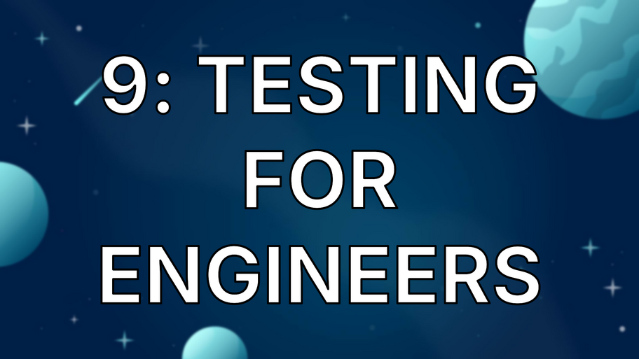 9: Testing for Engineers image