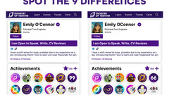 Found at the conference! Weirdly, it is harder on screen. Top tip. Open the image in new tab, better than zooming.   image