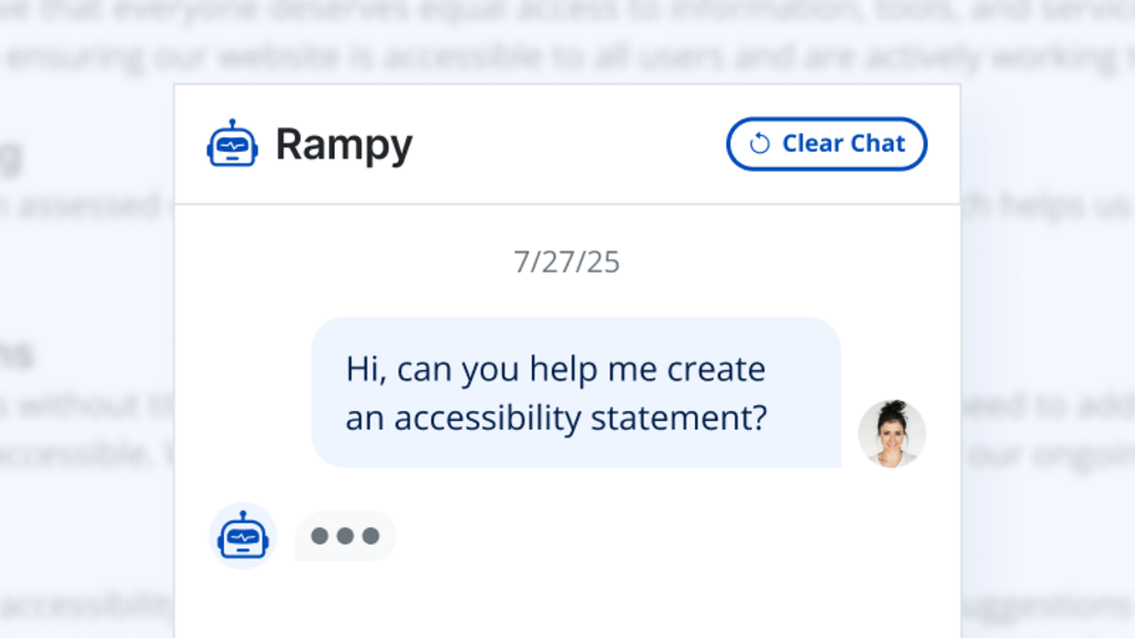 Meet Our New AI Accessibility Statement Generator image