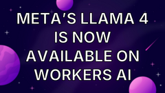 Meta’s Llama 4 is now available on Workers AI image