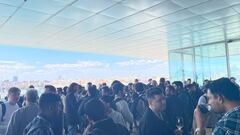 Break time and blue skies | Selenium Conference image