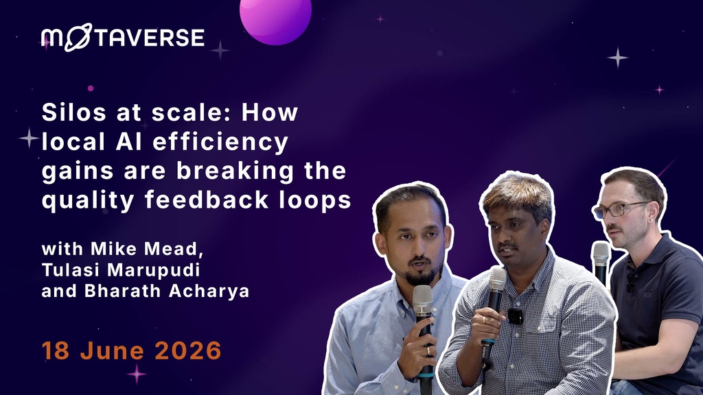 Silos at scale: How local AI efficiency gains are breaking the quality feedback loops image