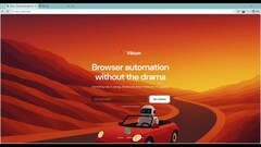  Demo of Vibium scripted manual install image
