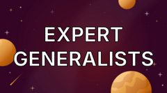 Expert Generalists image