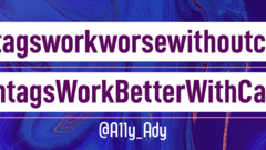 Accessible Hashtags image