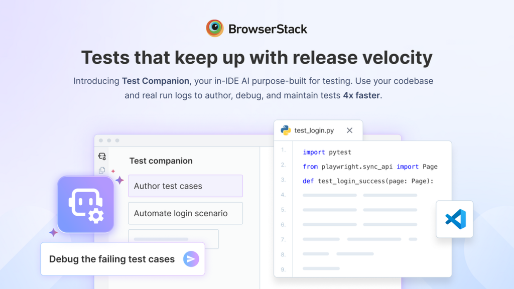 Meet Test Companion: AI That Helps QA Teams Keep Pace with Modern Development image image