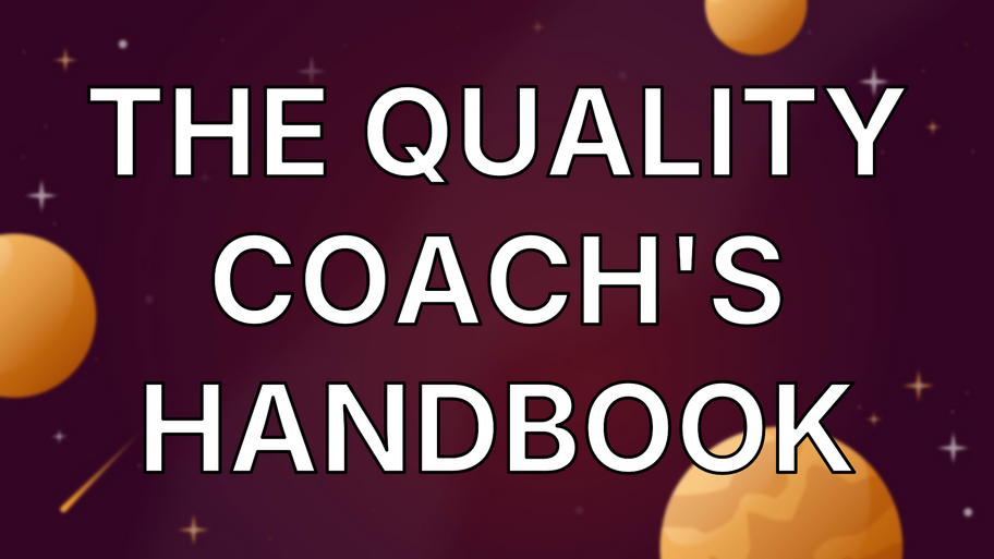 The Quality Coach's Handbook image