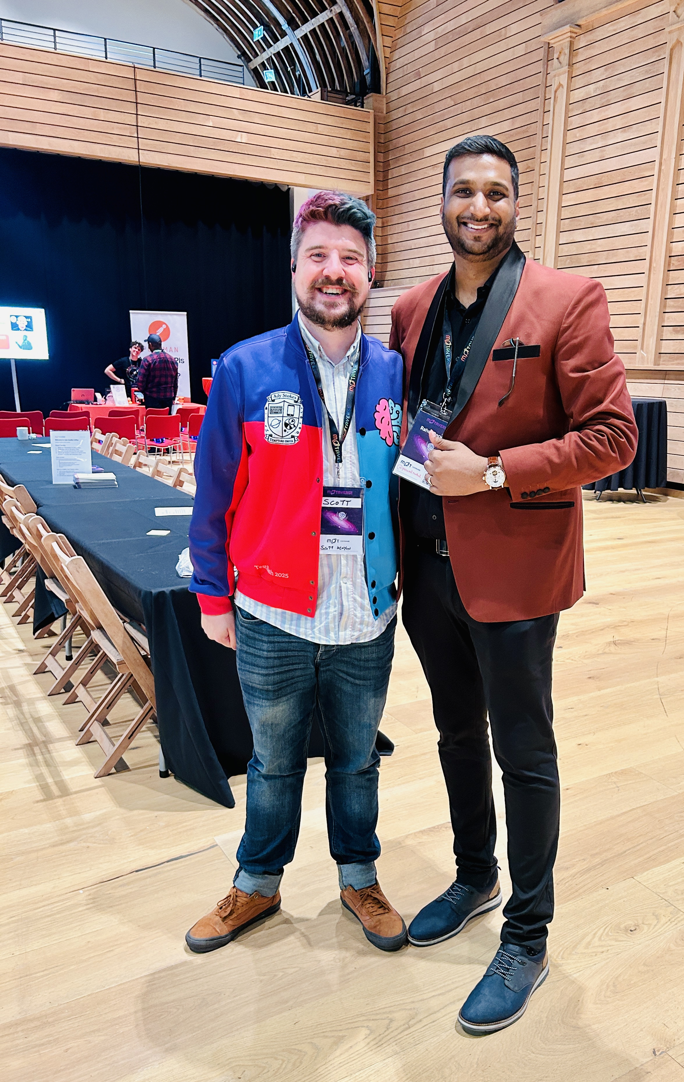 Scott is a wonderful personality, helpful, supportive, and a great thinker. 

Glad to have finally met him in person. Thanks to MoTaCon.