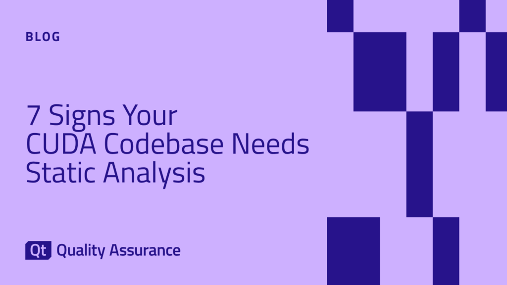 7 Signs Your CUDA Code Base Needs Static Analysis image image