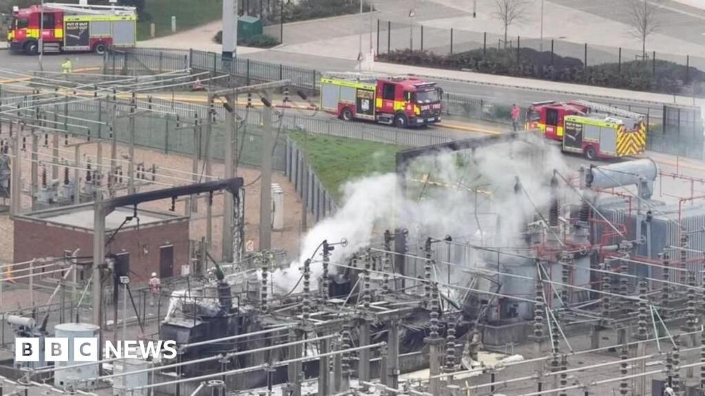 Heathrow considering legal action against National Grid over fire image