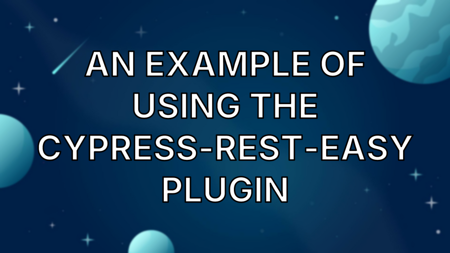 An example of using the cypress-rest-easy plugin image