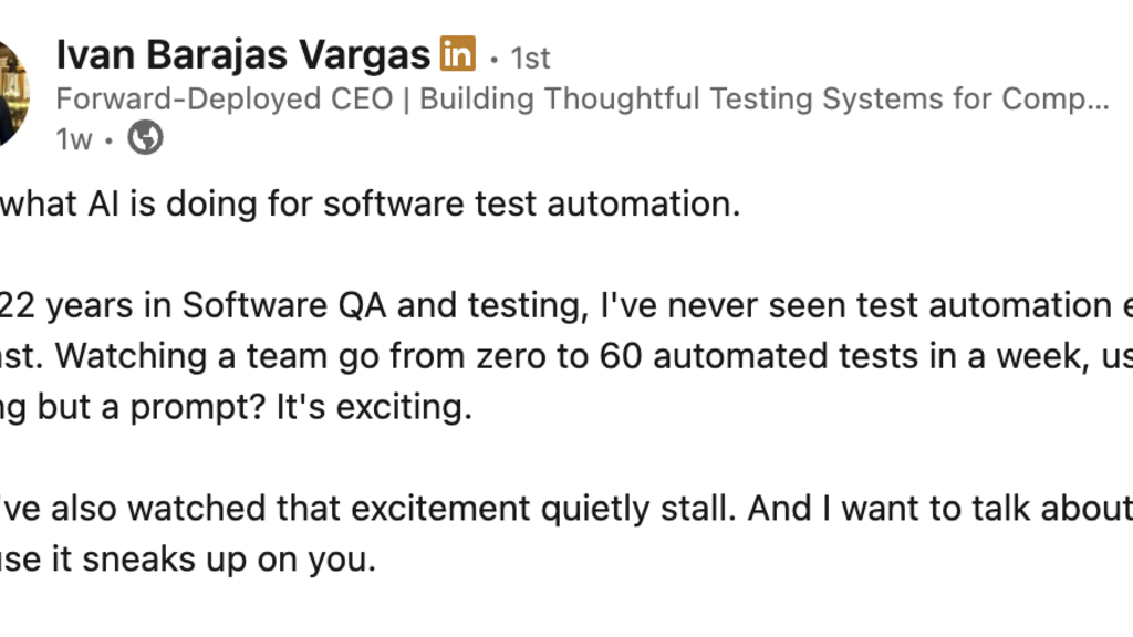 AI test generation and automation systems image