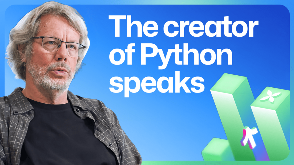 Why developers still flock to Python: Guido van Rossum on readability, AI, and the future of programming image