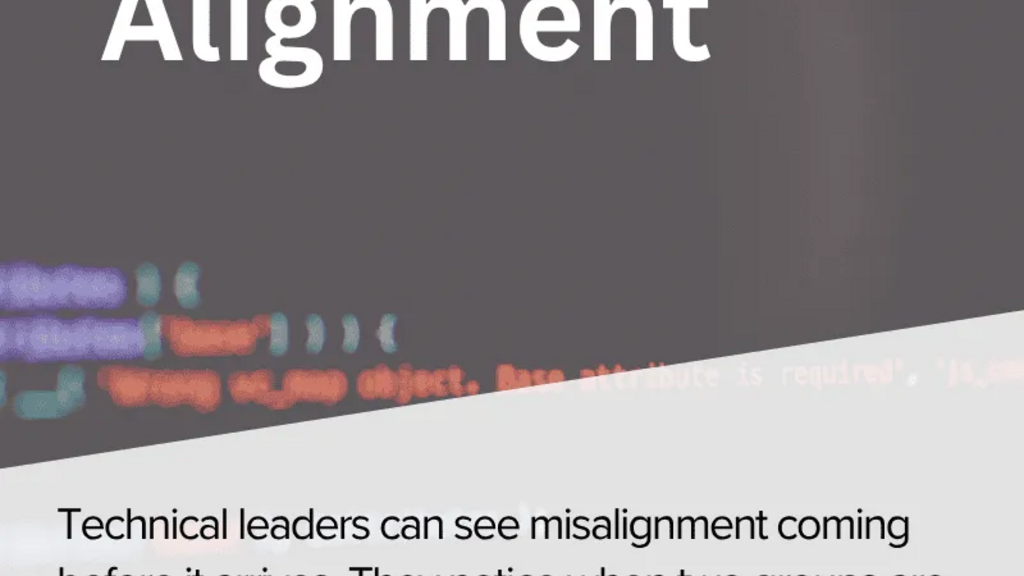 Tech Leadership: Create Alignment image image