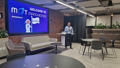 MoT Manchester starts with an intro by Accenture image